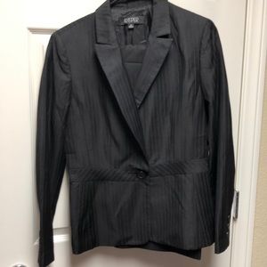 Pinstripe suit